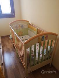 lettino e cassettiera Pali