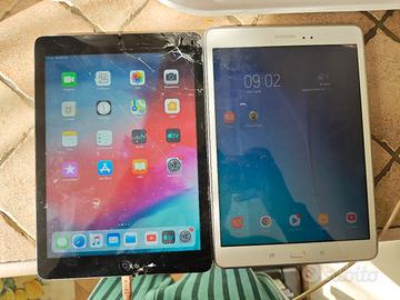 iPad air e Samsung Tab A 