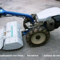 motocoltivatore sep benzina fresa e spazzaneve