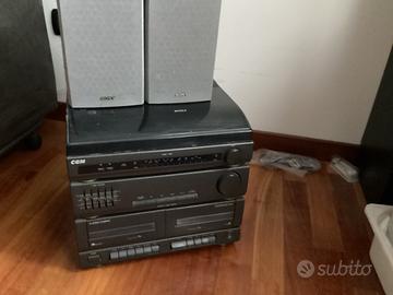 Stereo multifunzione con casse