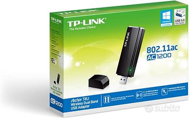 Tp-Link Archer T4U AC1300 Wireless Dual Band Usb A