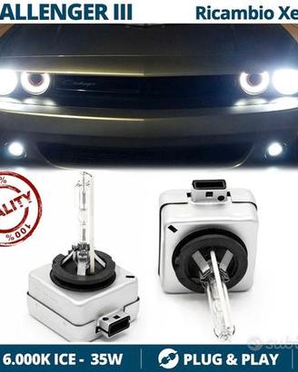 2 Lampadine XENON D1S Dodge CHALLENGER 3 35W 6000K