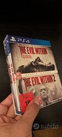 Gioco Playstation The Evil Within 1 e 2
