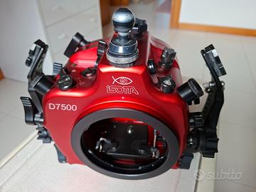 Custodia fotosub ISOTTA x Nikon D7500