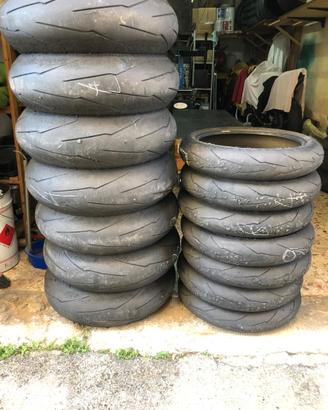 Pneumatici moto diverse misure