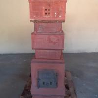 Stufa terracotta Becchi  1900