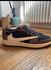 Air jordan x travis scott 1 low OG dark mocha