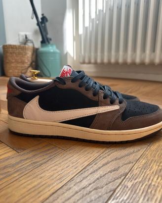 Air jordan x travis scott 1 low OG dark mocha