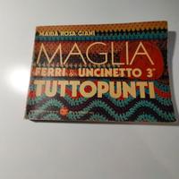 manuale e rivista vintage x lavori a maglia