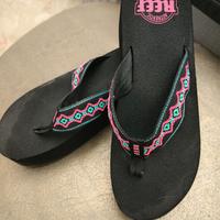 sandali infradito donna Reef Sandy Hi, come nuovi 