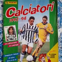Figurine Calciatori Panini 1993/94 di recupero.