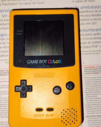 Game boy color+ Pokemon oro