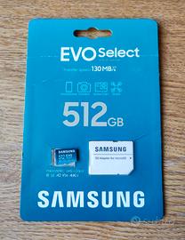 MicroSD Samsung EVO Select 512GB UHS-I U3 A2 V3
