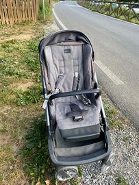 Trio inglesina aptica come nuovo grigio