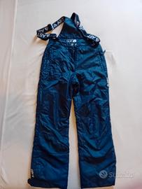 Pantalone salopette scii bambino/a