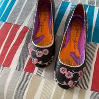 Irregular Choice con Ricamo Floreale - 37