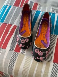 Irregular Choice con Ricamo Floreale - 37