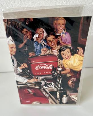 Biglietto vintage Coca-Cola anni ‘50 con busta sig