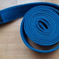 Cintura blu karate 290 cm