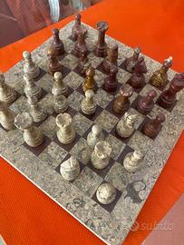 Scacchiera in marmo