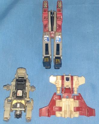 Robot Transformers vintage Astrum,Grimlock,Strafe