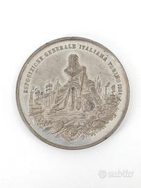 Medaglia Esposizione Torino 1884 Savoia 52 Mm