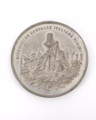 Medaglia Esposizione Torino 1884 Savoia 52 Mm
