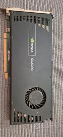 Scheda grafica Nvidia Quadro 4000  professionale