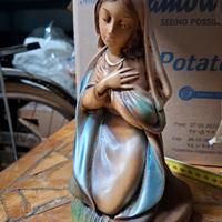 statua Madonna presepe 