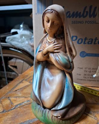 statua Madonna presepe 