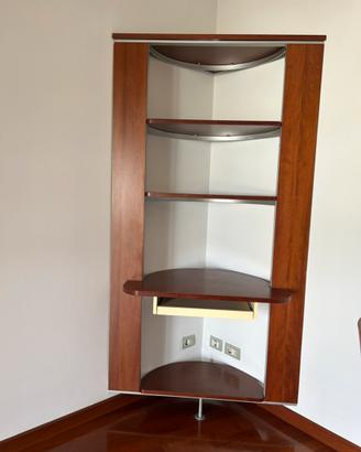 Arredo con scrivania angolare
