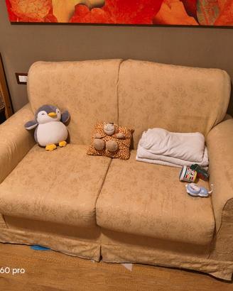 divano letto con rete da una piazza e mezzo