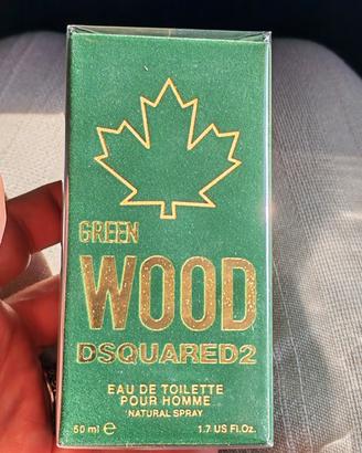 Dsquared2 Green Wood Eau de Toilette Pour Homme.