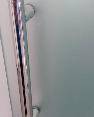 Porta in vetro satinato scorrevole 4 ante