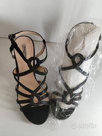 Queen helena-Sandali eleganti neri con Numero 36