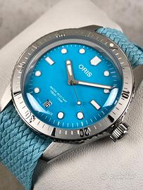 Oris Divers Sixty-Five Cotton Candy Automatic Blue
