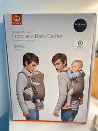 Stokke front and back carrier blu - marsupio/zaino