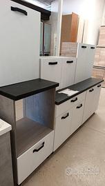 Cucina componibile da 240cm