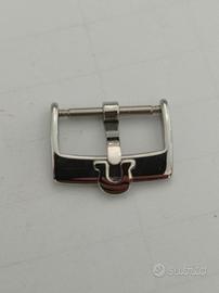 fibbia acciaio Omega 18 mm