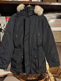 Parka Uomo Peuterey con Pelliccia Taglia S  Nero