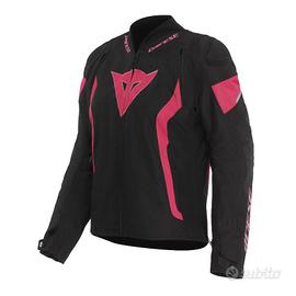 Giacca in tessuto Dainese AVRO 5 Black/Fluo Pink D