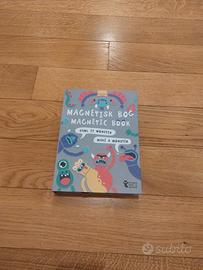 Magnetic book: make a monster