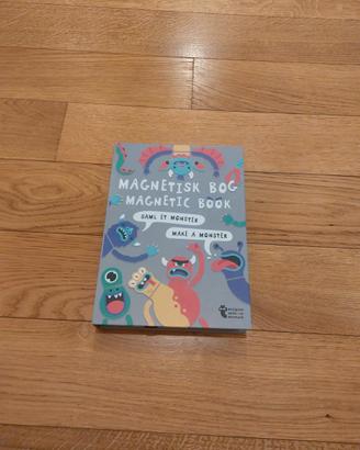 Magnetic book: make a monster
