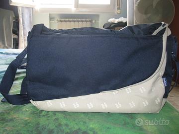 Borsa Chicco con fasciatoio ripiegabile bianco