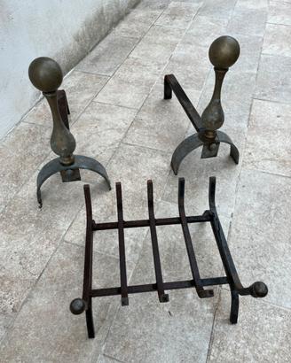oggetti per camino antico