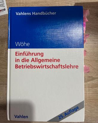 Einführung in die Allgemeine Betriebswirtschaftsl