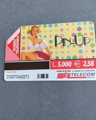 rara scheda telefonica Telecom Italia 