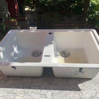 Lavello FRANKE in resina Fraganite bianco