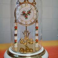 Orologio da tavolo in campana di vetro Royal