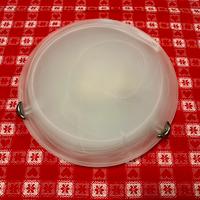 Plafoniera in vetro satinato 30 cm